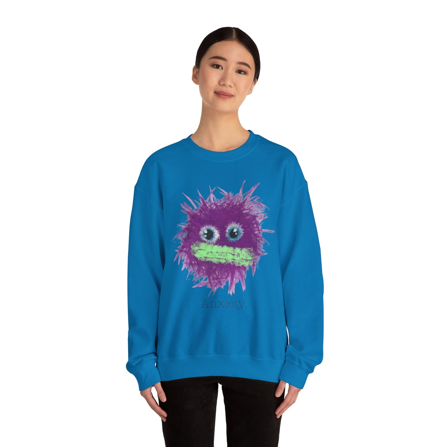 GGKreatiive: Anxiety : Adult Crewneck