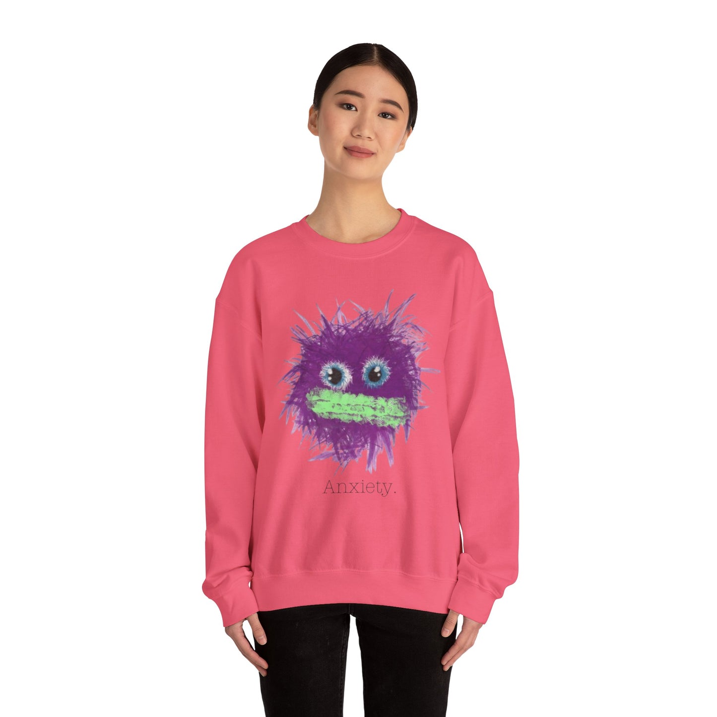 GGKreatiive: Anxiety : Adult Crewneck