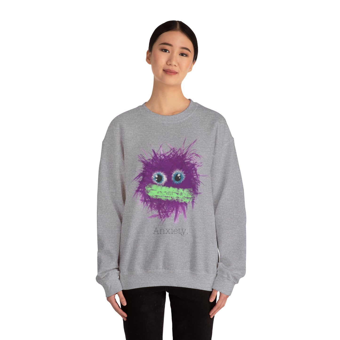 GGKreatiive: Anxiety : Adult Crewneck