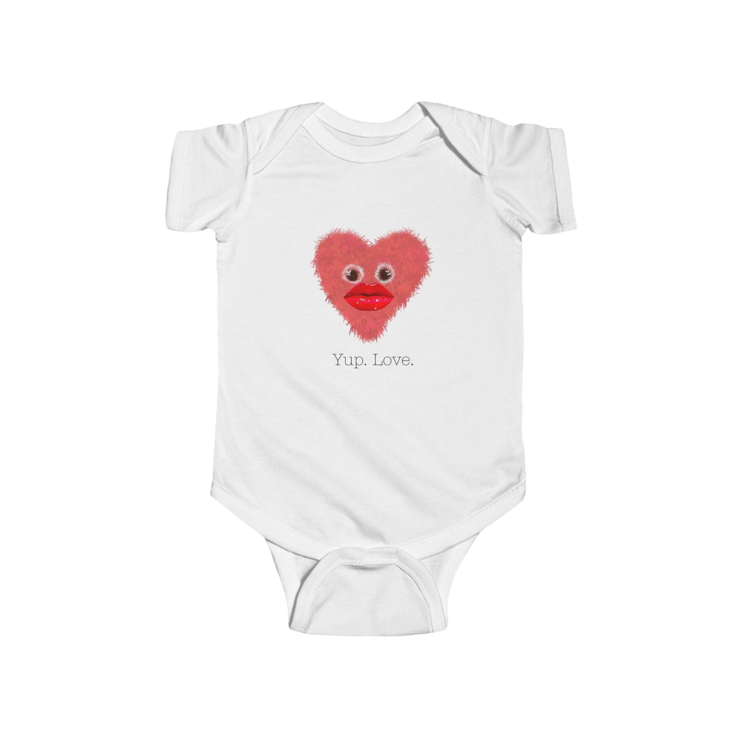 GGKreatiive: Monster Munchkin: Yup. Love. Onesie -  White