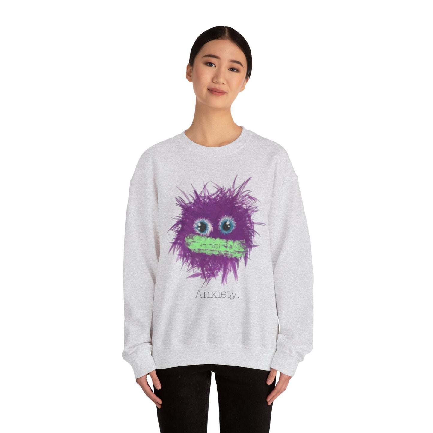 GGKreatiive: Anxiety : Adult Crewneck