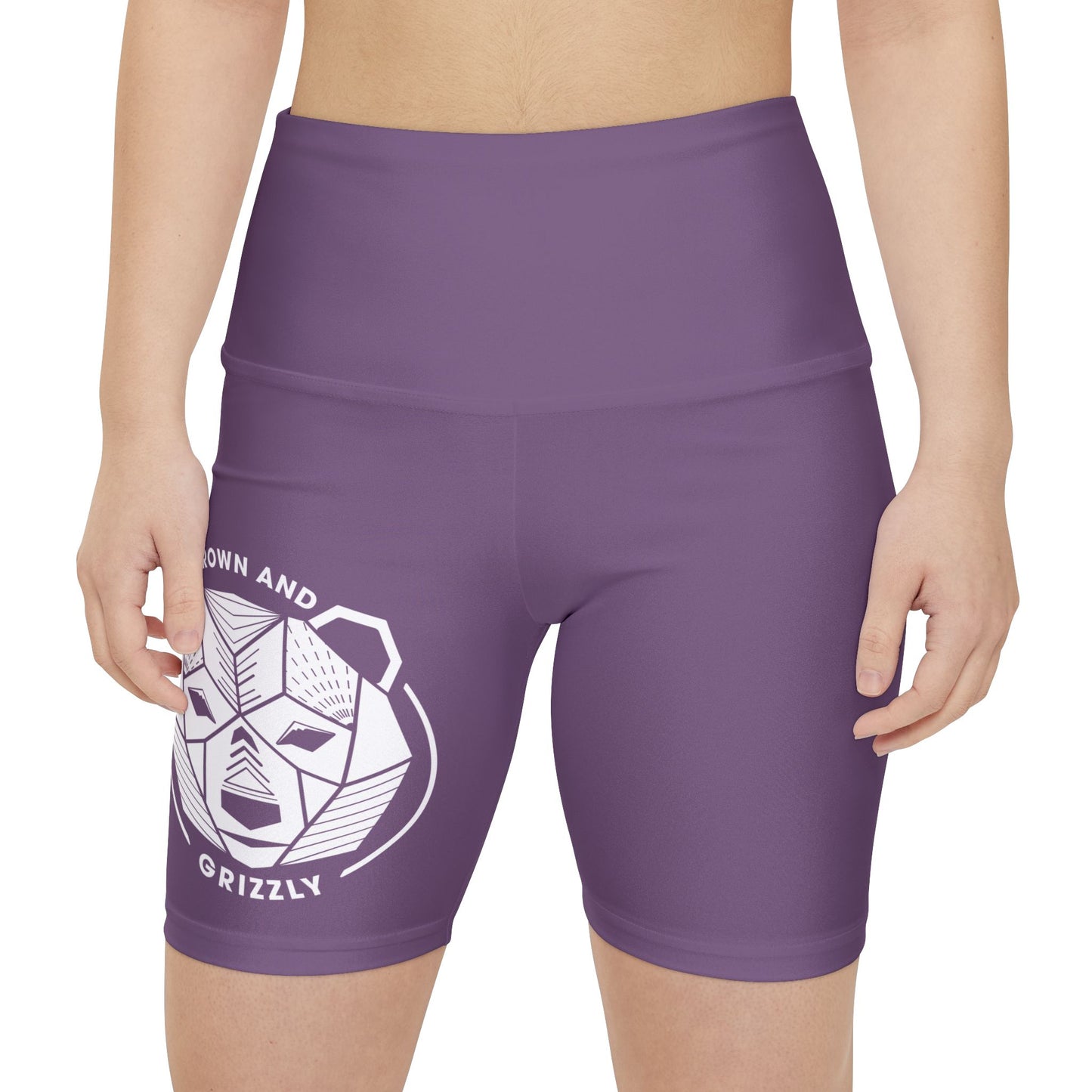 Grown and Grizzly Bike Short - Purple