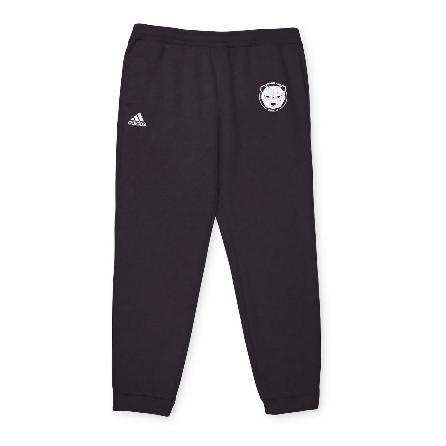 Grown and Grizzly adidas Unisex Adult Fleece Joggers